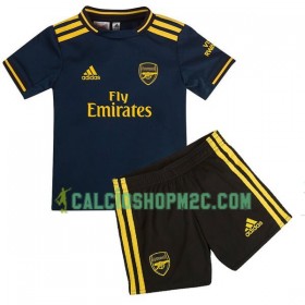 Arsenal Bambino Maglia Terza 2019/2020 Manica Corta (+ Pantaloncini)